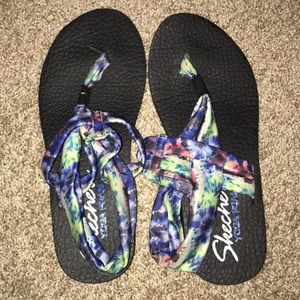Skechers Yoga Foam Tie-Dye Sandals